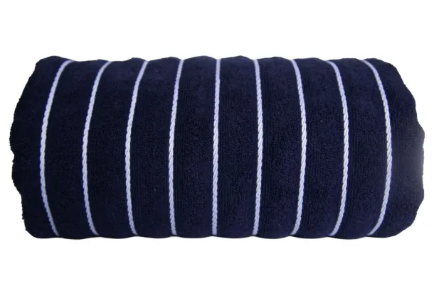  BEACH STRIPED TOWEL - Olima Navy White
