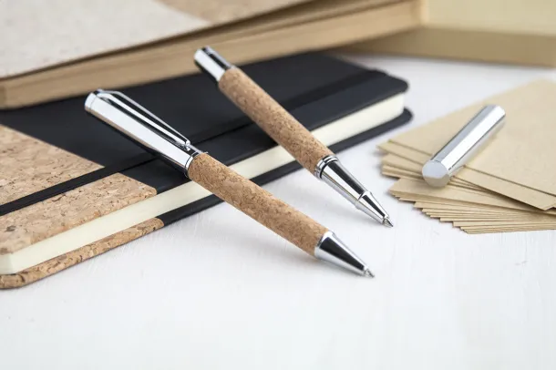 Garrya pen set Natural Silver
