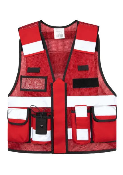 „Sparta“ MESH TACTICAL VEST - Korntex Crvena