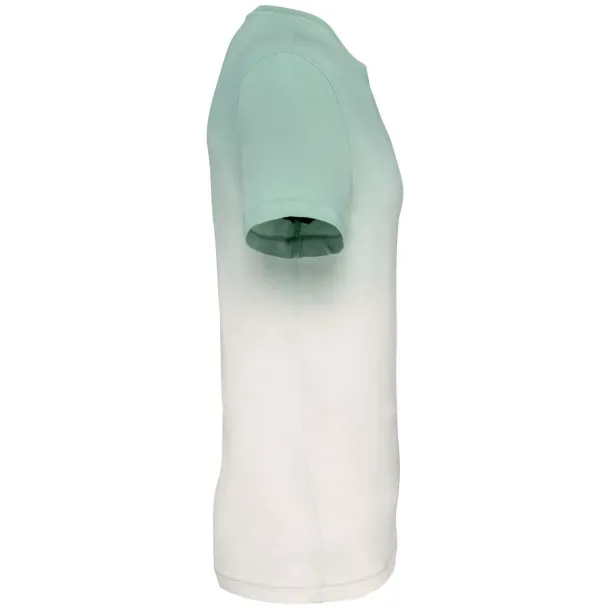  Unisex eko dip dye majica - Native Spirit Dip Dye Jade Green