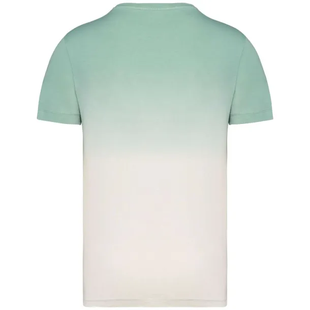  UNISEX ECO-FRIENDLY DIP DYE T-SHIRT - Native Spirit Dip Dye Jade Green