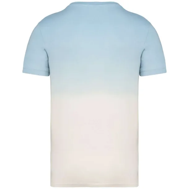  UNISEX ECO-FRIENDLY DIP DYE T-SHIRT - Native Spirit Dip Dye Aquamarine