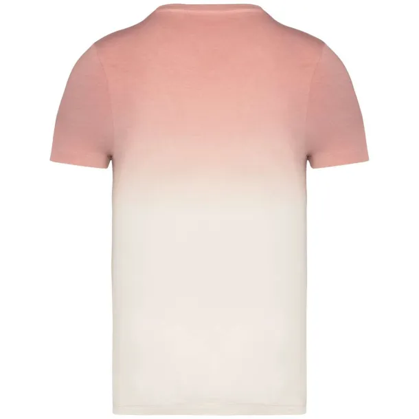  UNISEX ECO-FRIENDLY DIP DYE T-SHIRT - Native Spirit Dip Dye Petal Rose