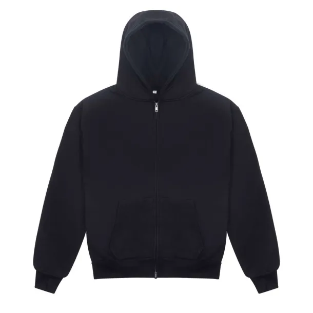 SIGNATURE hoodie s patentnim zatvaračem - Just Hoods Crna