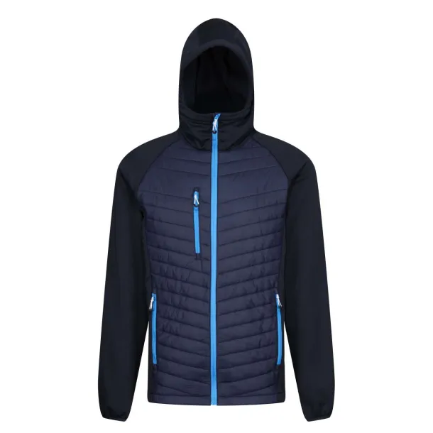 NAVIGATE NAVIGATE HYBRID JACKET - Regatta Navy Seal Grey