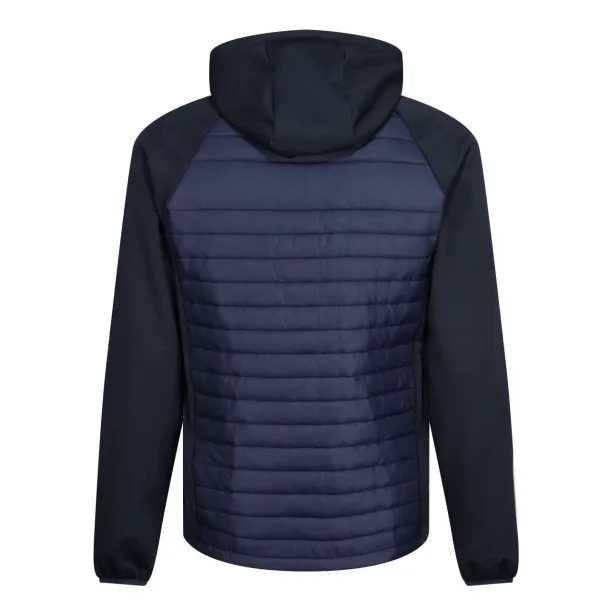 NAVIGATE NAVIGATE HYBRID JACKET - Regatta Navy Seal Grey