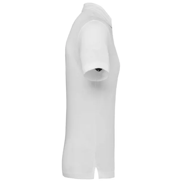  Unisex piqué polo majica, 180 g/m2 - Kariban Bijela
