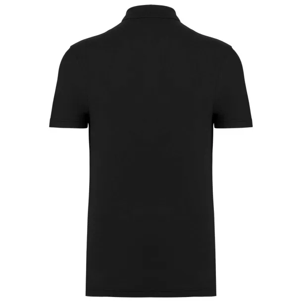  Unisex piqué polo majica, 180 g/m2 - Kariban Crna
