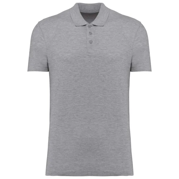  Unisex piqué polo majica - Kariban Oxford Grey