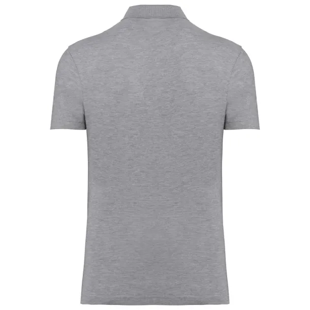  Unisex piqué polo majica - Kariban Oxford Grey