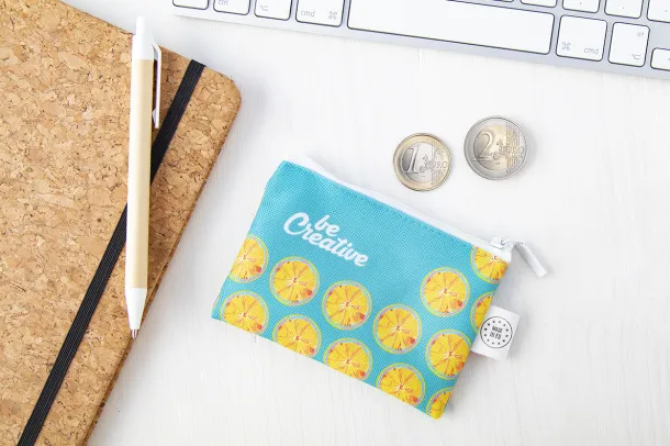 SuboPurse RFID custom RPET purse White