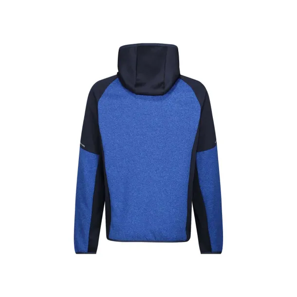X-PRO COLDSPRING II hibridna funkcionalna rastezljiva flis jakna s kapuljačom - Regatta Oxford Blue Marl Navy