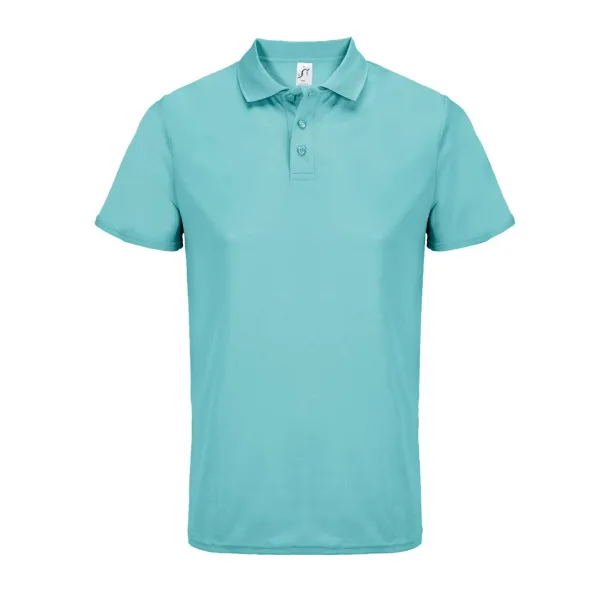 SOL'S PITCHER sportska polo majica, 130 g/m2 - SOL'S Pool Blue