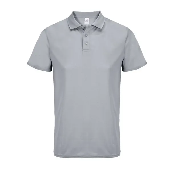 SOL'S PITCHER sportska polo majica, 130 g/m2 - SOL'S Pure Grey