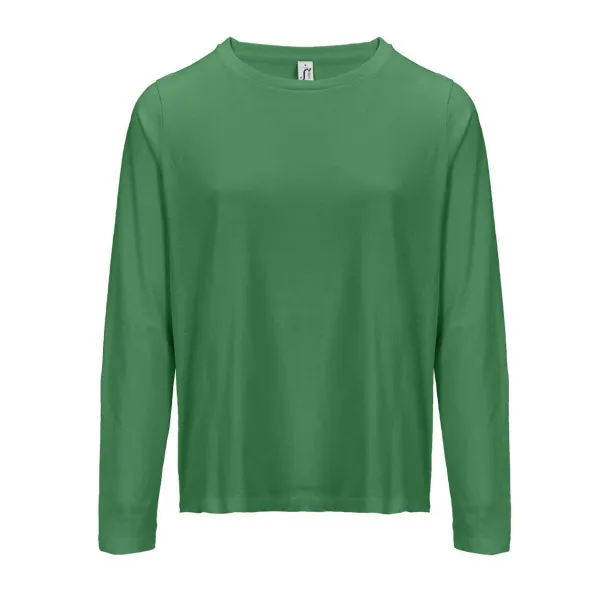 SOL'S MONARCH WOMEN LONG SLEEVE T-SHIRT WITH ROUND NECK - SOL'S Kelly Green