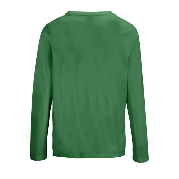 SOL'S MONARCH WOMEN LONG SLEEVE T-SHIRT WITH ROUND NECK - SOL'S Kelly Green