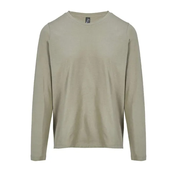 SOL'S MONARCH WOMEN LONG SLEEVE T-SHIRT WITH ROUND NECK - SOL'S Khaki