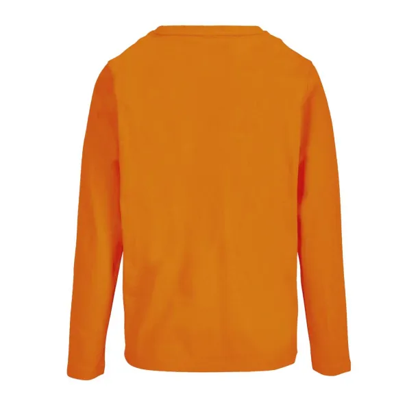 SOL'S MONARCH WOMEN LONG SLEEVE T-SHIRT WITH ROUND NECK - SOL'S Orange