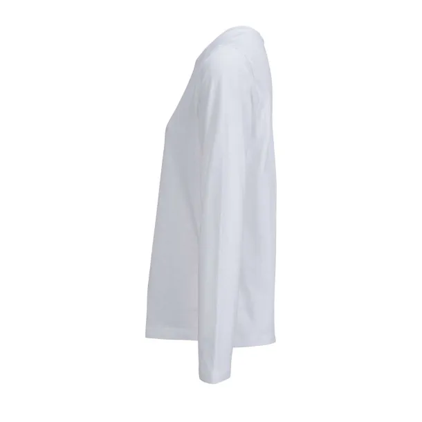 SOL'S MONARCH WOMEN LONG SLEEVE T-SHIRT WITH ROUND NECK - SOL'S White