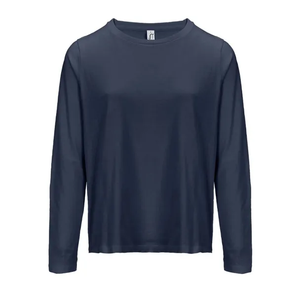 SOL'S MONARCH WOMEN LONG SLEEVE T-SHIRT WITH ROUND NECK - SOL'S Navy