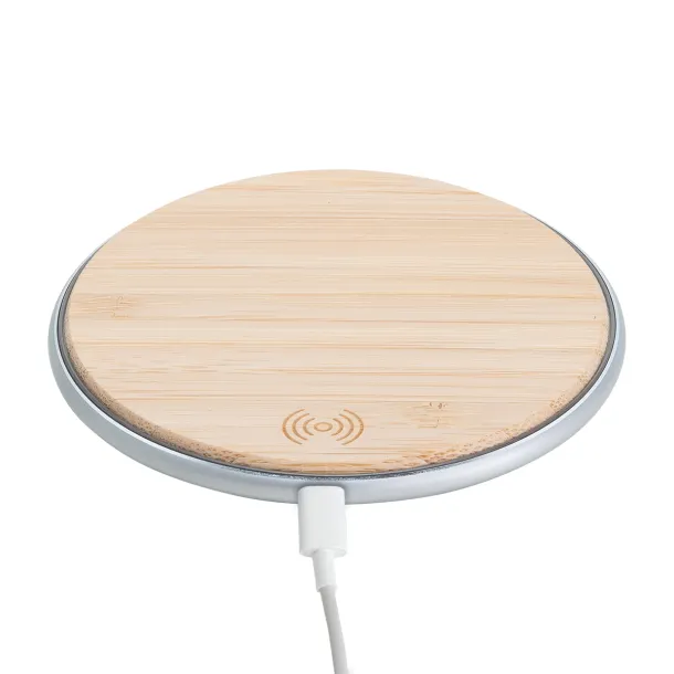 TOP BAMBOO wireless charger Brown