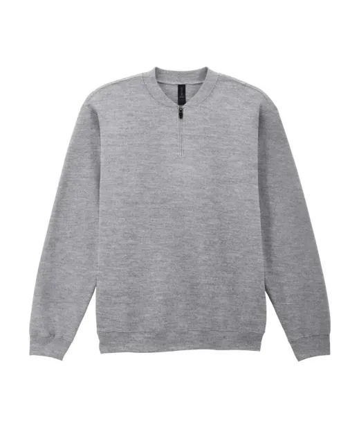 SOFTSTYLE MIDWEIGHT ADULT FLEECE 1/4 ZIP SWEATSHIRT - Gildan Sport Grey