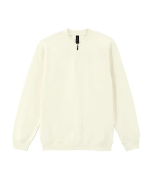 SOFTSTYLE MIDWEIGHT ADULT FLEECE 1/4 ZIP SWEATSHIRT - Gildan Off White
