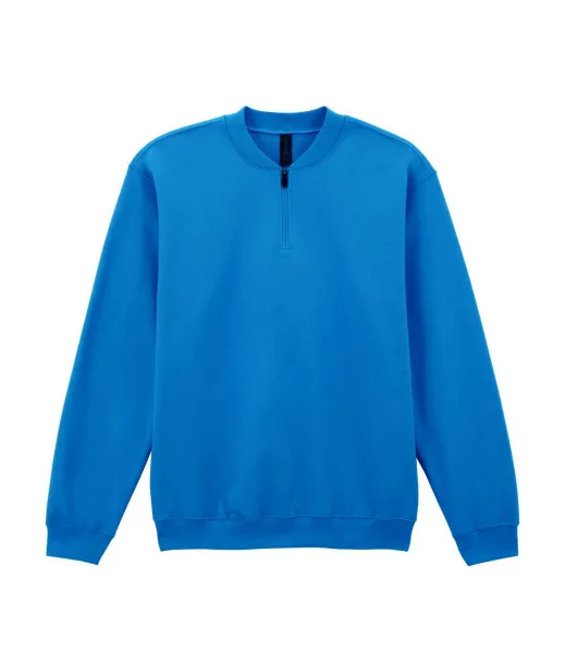 SOFTSTYLE MIDWEIGHT ADULT FLEECE 1/4 ZIP SWEATSHIRT - Gildan Kraljevski plava