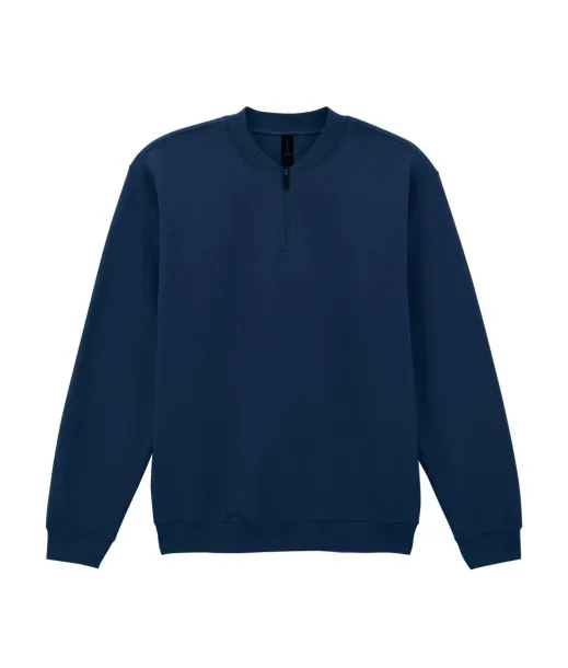 SOFTSTYLE MIDWEIGHT ADULT FLEECE 1/4 ZIP SWEATSHIRT - Gildan Navy