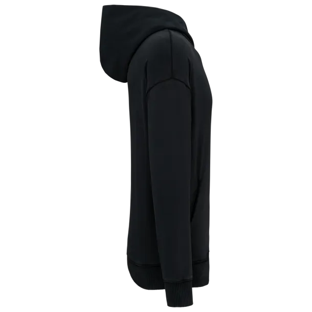  Unisex predimenzionirani hoodie, 300 g/m2 - Native Spirit Washed Black