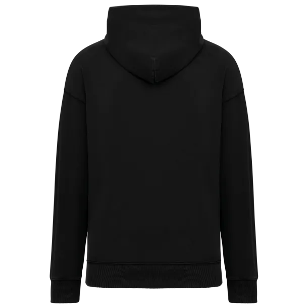  Unisex predimenzionirani hoodie, 300 g/m2 - Native Spirit Washed Black