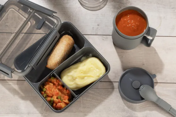 NODSY Soup container Grafitna