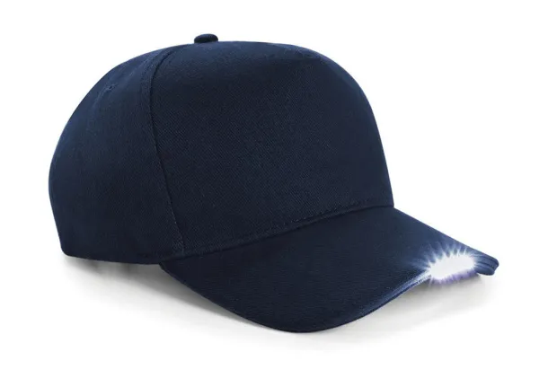  LED Light Cap - 5 panels - Beechfield French Navy