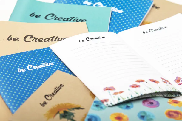 CreaNote Plus A5 personalizirani notes Bijela