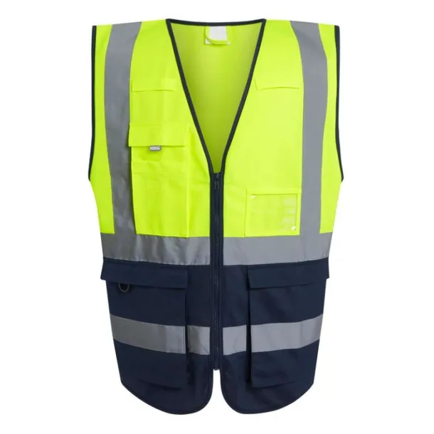  PRO EXECUTIVE VEST - Regatta Yellow Navy