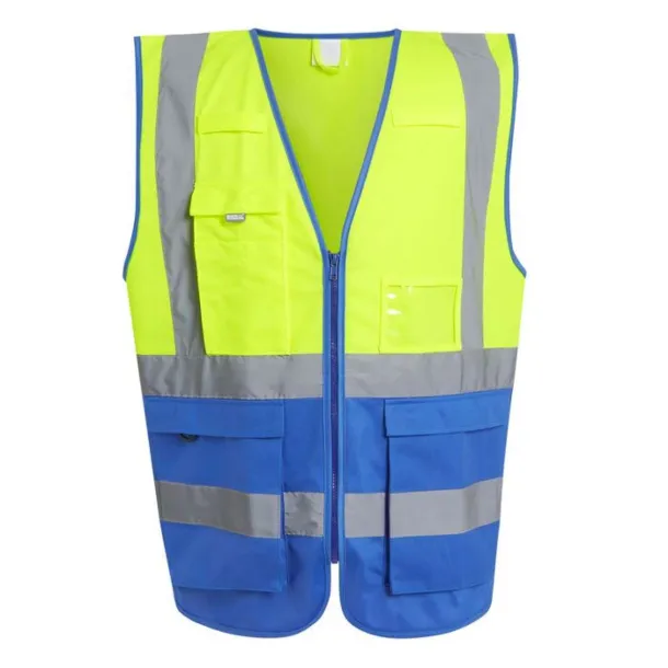  PRO EXECUTIVE VEST - Regatta Yellow Royal blue
