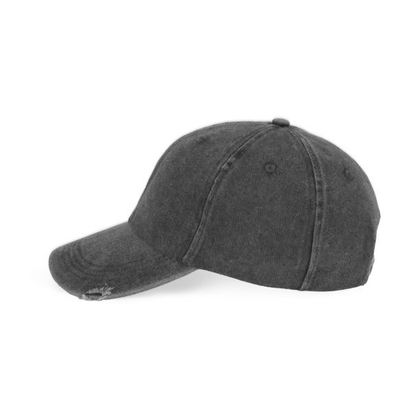  DESTROYED WASHED CAP - K-UP Washed Black