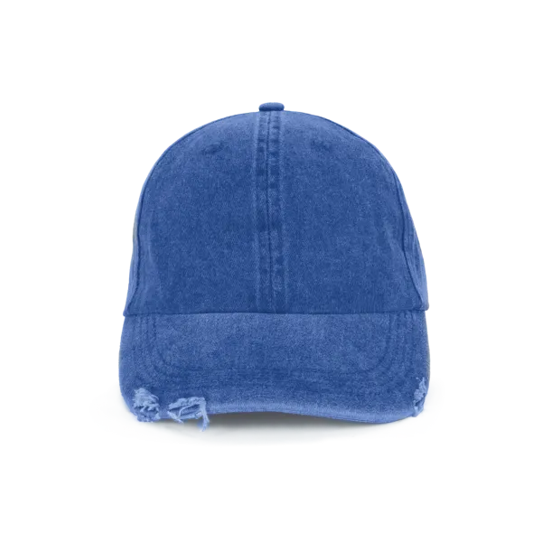  DESTROYED WASHED CAP - K-UP Washed Blue Quartz