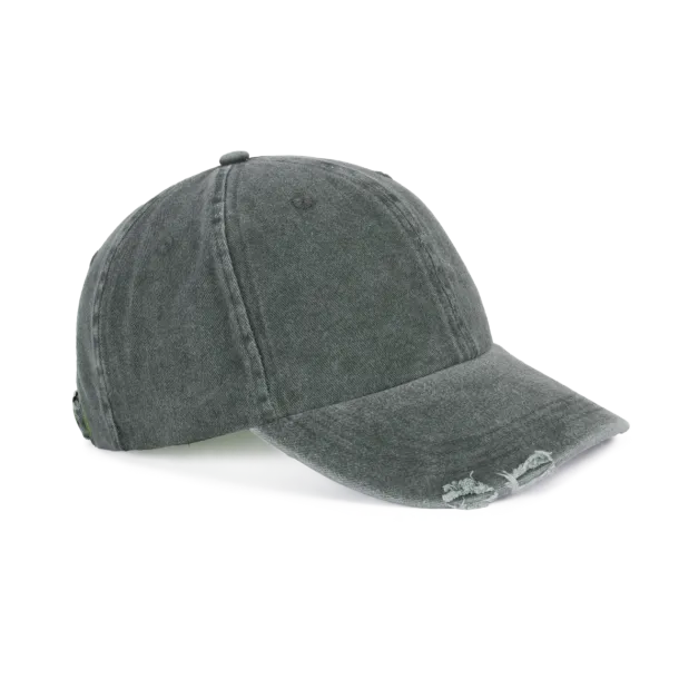  DESTROYED WASHED CAP - K-UP Washed Storm Grey