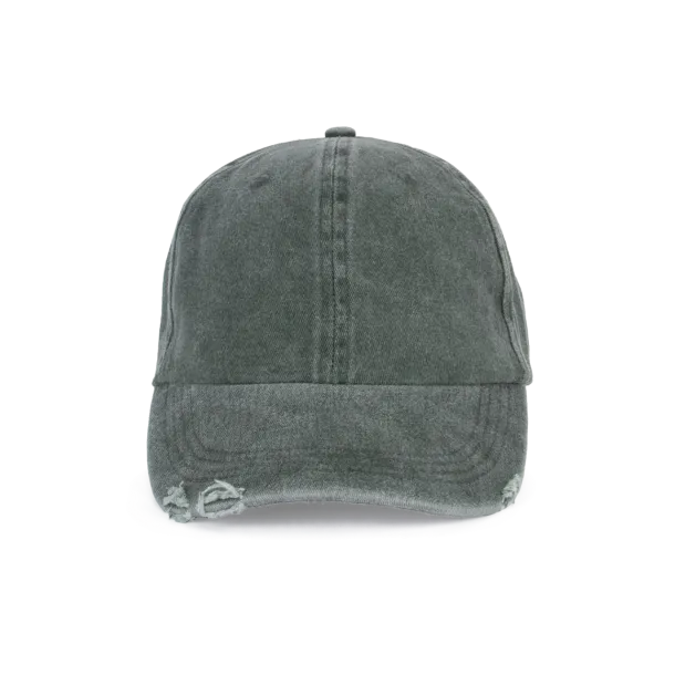  DESTROYED WASHED CAP - K-UP Washed Storm Grey