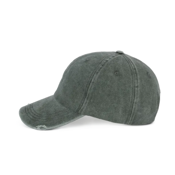 DESTROYED WASHED CAP - K-UP Washed Storm Grey
