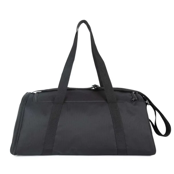  SPORTS BAG WITH SHOES HOLDER COMPARTMENT - Kimood Black