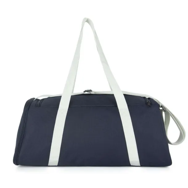  SPORTS BAG WITH SHOES HOLDER COMPARTMENT - Kimood Navy Off White