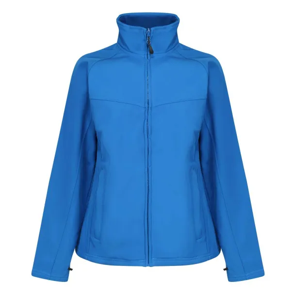 UPROAR ženska interaktivna softshell jakna - Regatta Oxford Blue Seal Grey
