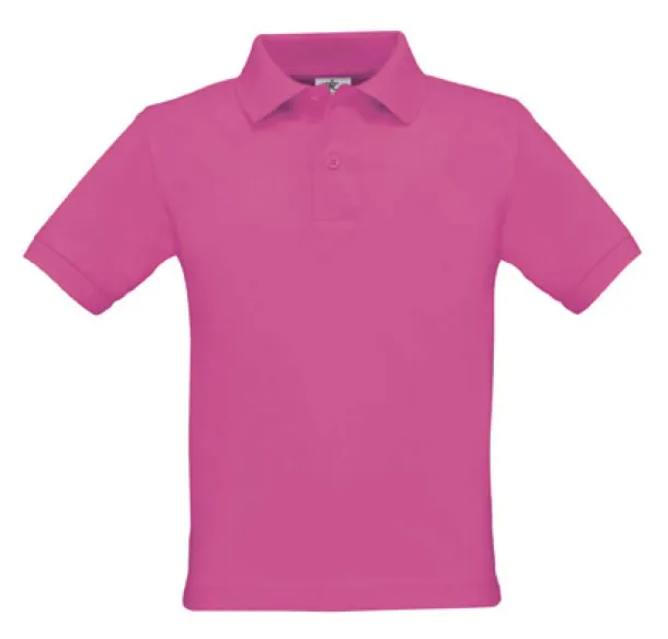 B&C SAFRAN dječja polo majica, 180 g/m2 - B&C Fuchsia
