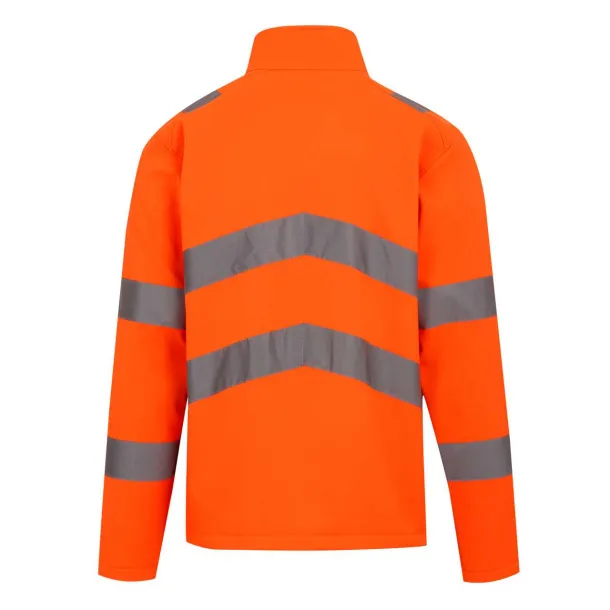  HI-VIS PRO CONTRACT ABLAZE 2 LAYER SOFTSHELL JACKET (CLASS 3) - Regatta Orange