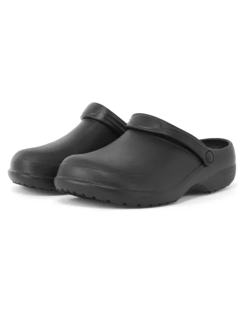  CHEF’S NON-SLIP ‘ANCHOR’ CLOG - Premier Black