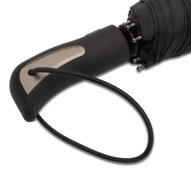 VERNIER windproof folding umbrella Black