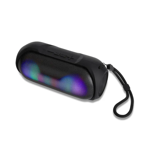 RIO bluetooth speaker with illumination Black