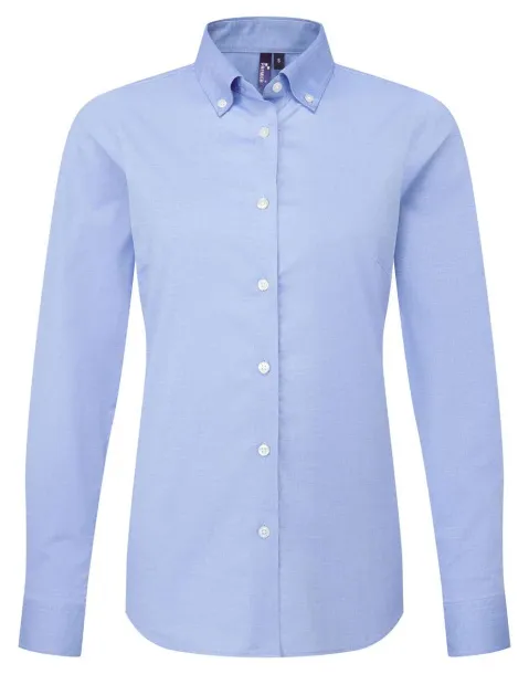  SUPREME’ OXFORD WOMEN’S LONG SLEEVE SHIRT - Premier Oxford Blue